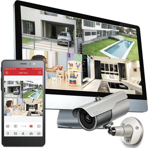 Установка, монтаж камер видеонаблюдения в Звенигороде